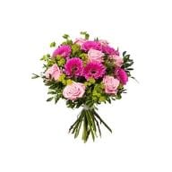 Blommor som levereras till mamma är en bra sista minuten present. 