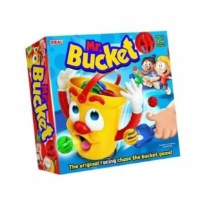 Bra present till 4-åring -Spel Bushinken spottar ut bollar som barnet ska lägga tillbaka