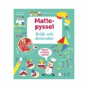  Present till 10-åring Pysselbok med matte - bråk och decimaler. Färgglada och lekfulla mattepyssel att ge födelsedagsbarnet i present. Gör inlärningen mycket roligare. 