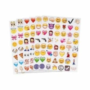Smileys eller Emojis som barnen säger nu för tiden finns även de som ett stort paket med stickers.  