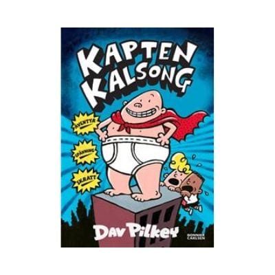 Kapten Kalsong är en bra bok för 9-åringar med knasig humor.