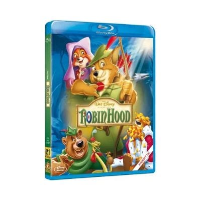 Klassiska Disneyfilmer som Robin Hood är en bra julklapp till en 6-åring. 