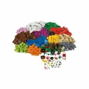 Ett stort paket med lego kan delas upp på många små presenter.  