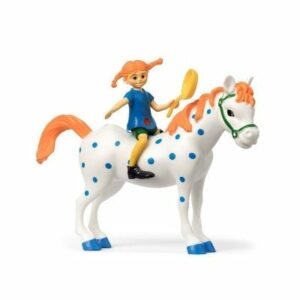 Pippis häst Present till 4-årig tjej - Pippi långstrump och hennes häst Lilla Gubben