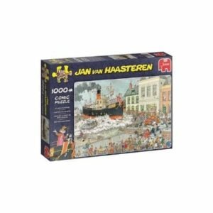 Ett 1000 bitarspussel är en bra present till en 16-åring som fyller år. Jan von Haastern har spännande motiv där nya detaljer hela tiden framträder. 