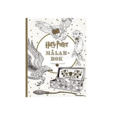 Harry Potter målarbok med mycket fina detaljer