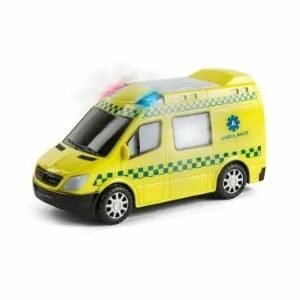 Kul och verklighetstrogen ambulans med ljus och ljudeffekter  är en bra present till en 5-åring