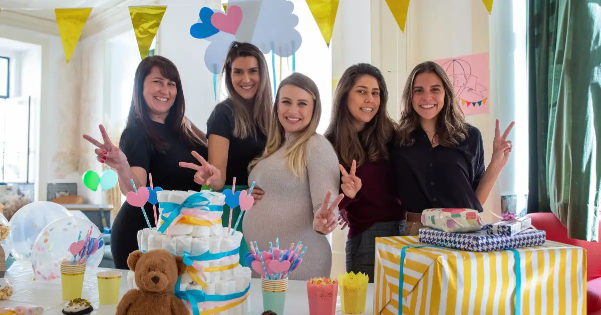 Kan killar vara med på babyshower?