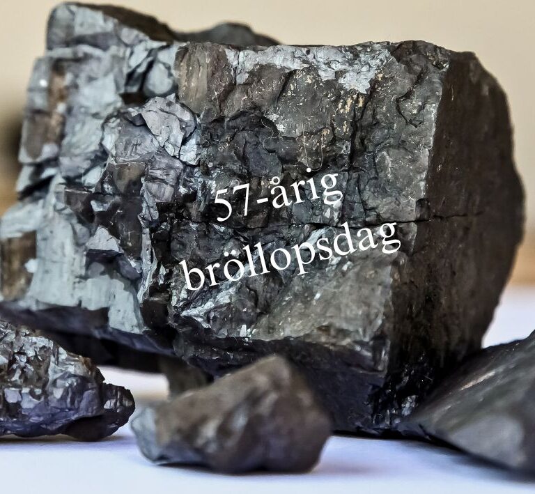 Manganbröllop 57-årig bröllopsdag