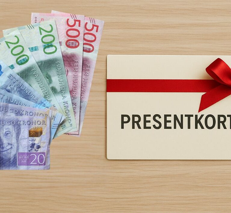 Pengar eller presentkort? Vad är bäst att ge bort?