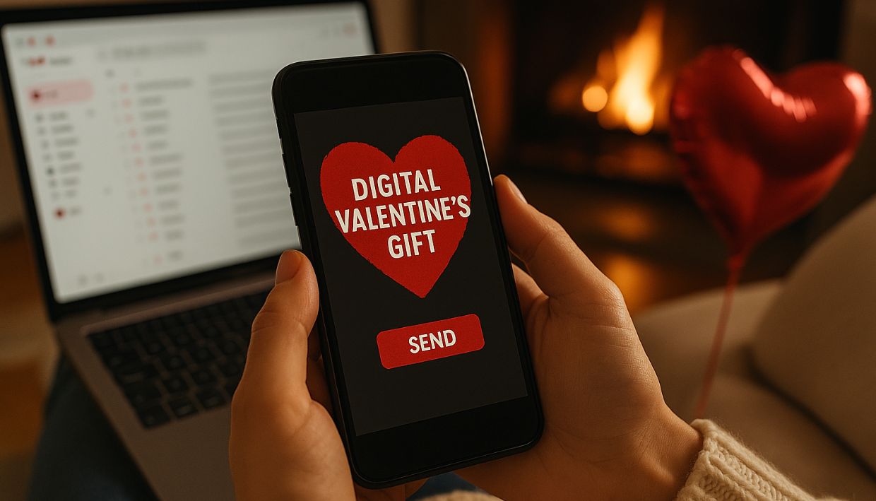 Digital alla hjärtans dag present