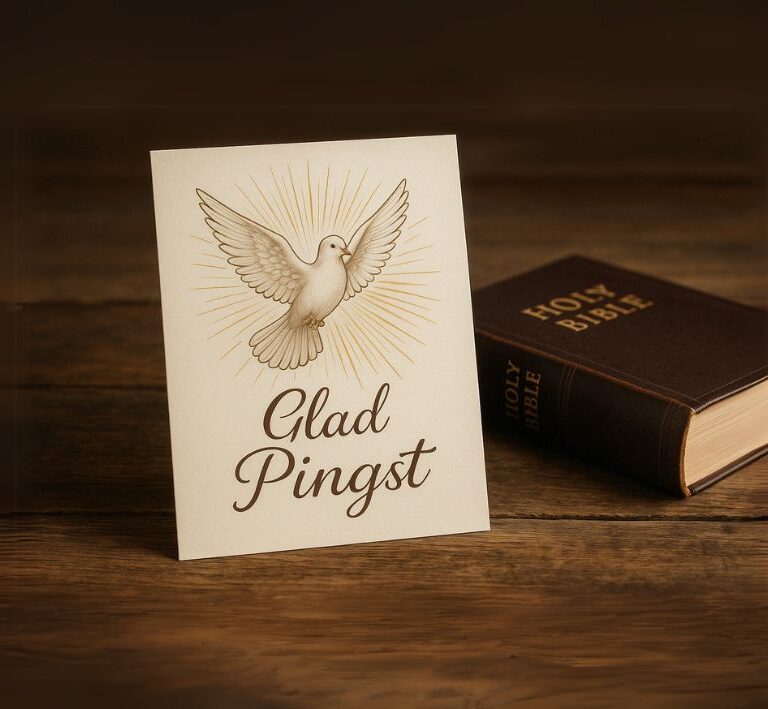 Glad pingst kort