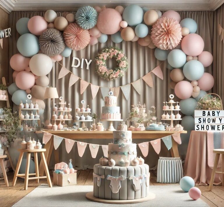 Babyshower Dekoration: DIY Guide till att Skapa Egna Dekorationer