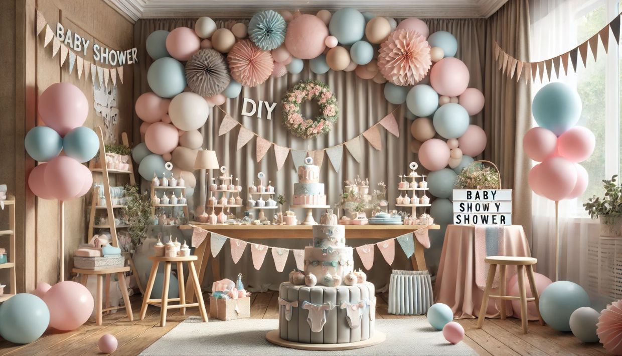 Baby shower DIY dekorationer: hur man skapar egna dekorationer