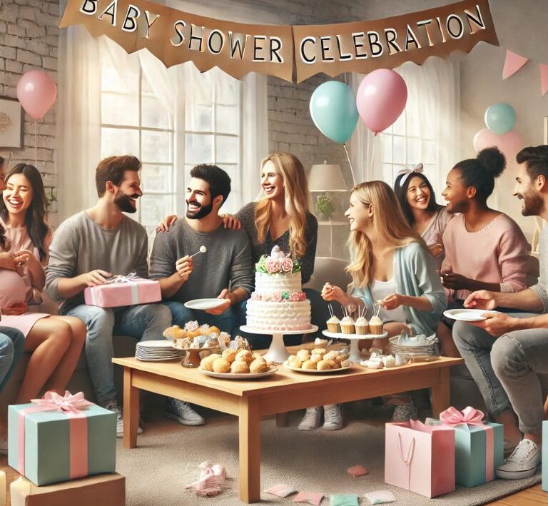 Kan killar vara med på babyshower?