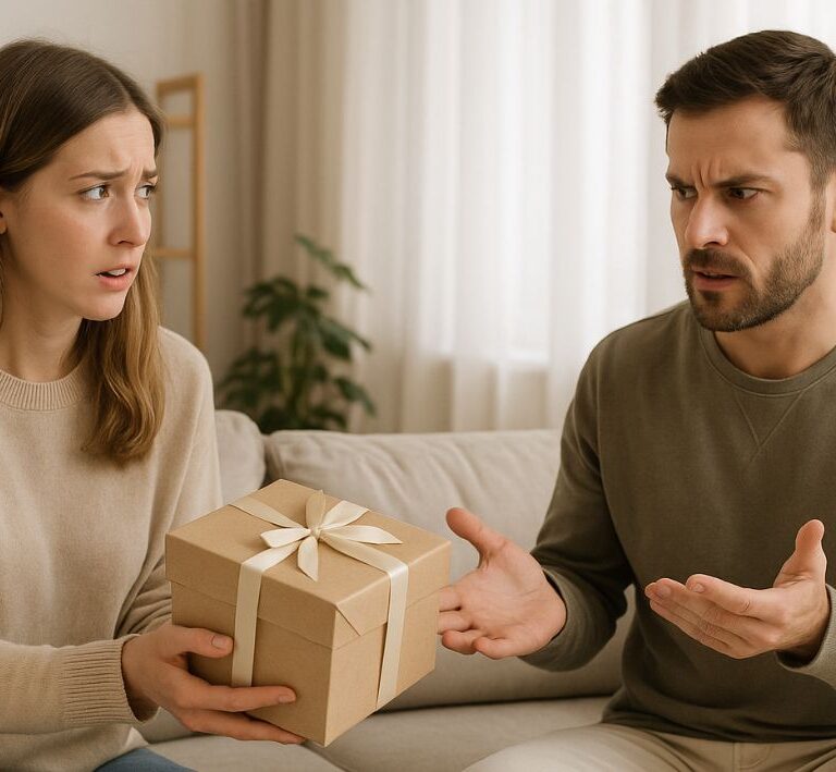 Vad ska man göra när någon ber om att få tillbaka en present?