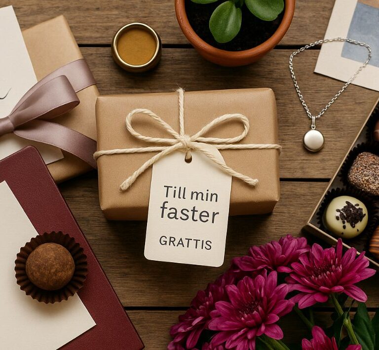 Present till faster: Unika och genomtänkta idéer