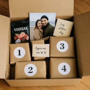En dag present som visar att du känner honom – perfekt för Alla hjärtans dag.