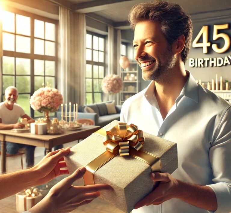 Present till 45-årig man