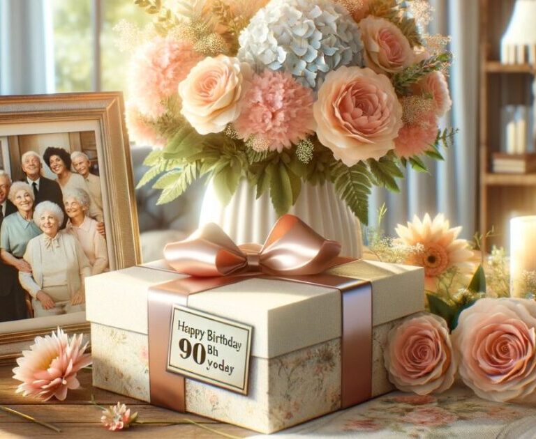90-Års present till mamma
