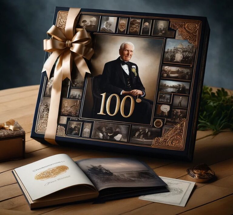 Present Till 100-Årig Man