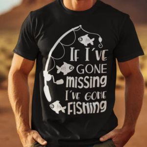 Kul t-shirt att köpa i present eller julklapp till någon som är intresserad av fiske