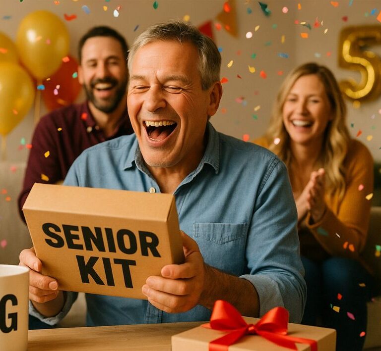 Rolig 50 års present till man – Skämtsamma idéer som överraskar