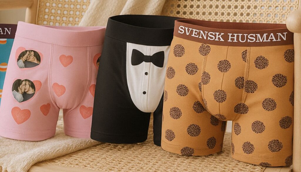 Roliga kalsonger med unikt motiv – populär presentidé för 129 kr. ursprungliga priset var 428.