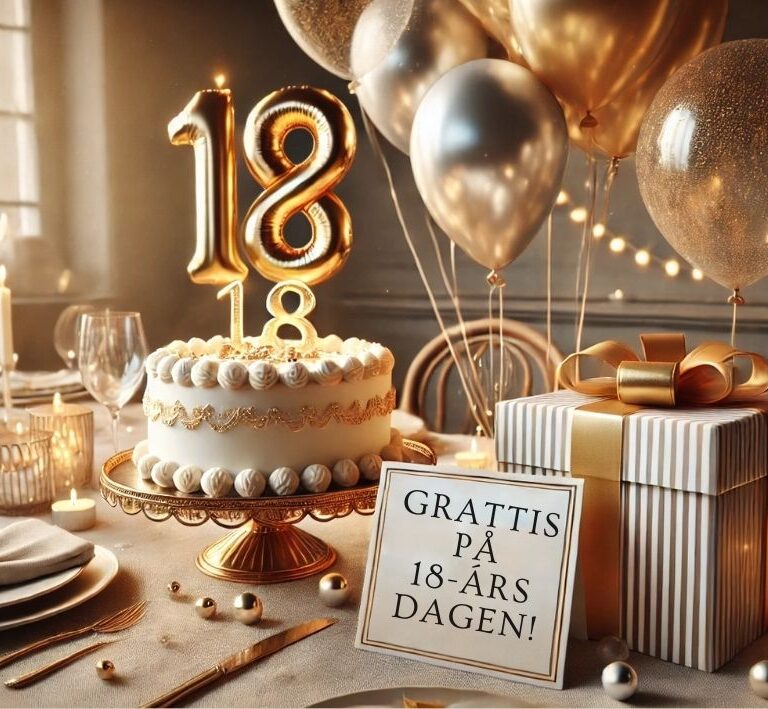Grattis 18 år text: 50 Inspirerande Födelsedagshälsningar för den Stora Dagen