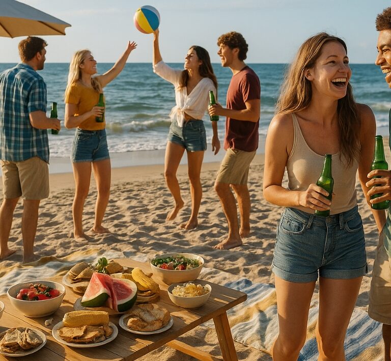 Så anordnar du en lyckad strandfest – tips och inspiration