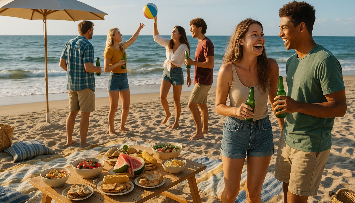 Så anordnar du en lyckad strandfest – tips och inspiration
