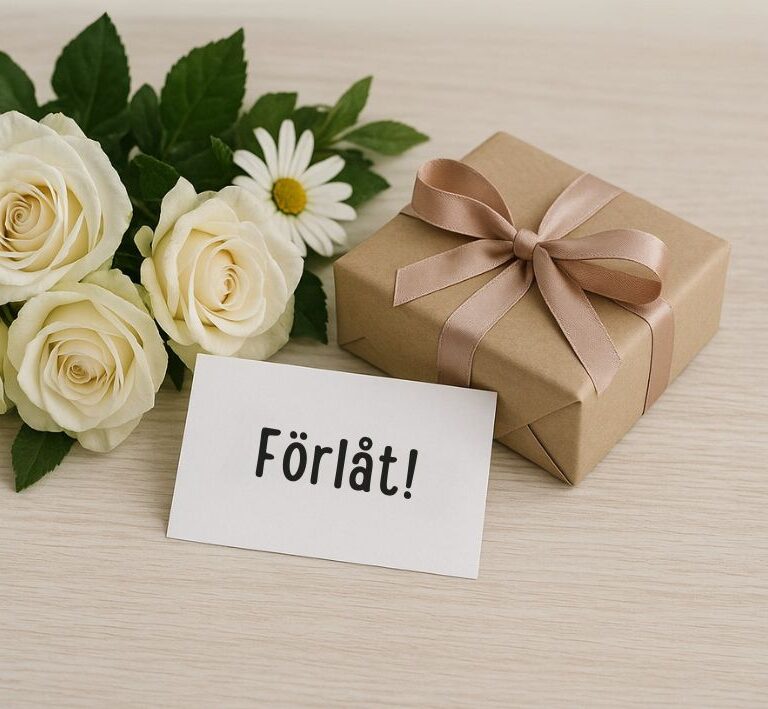 Förlåt present – Gåvor som visar att du menar det från hjärtat