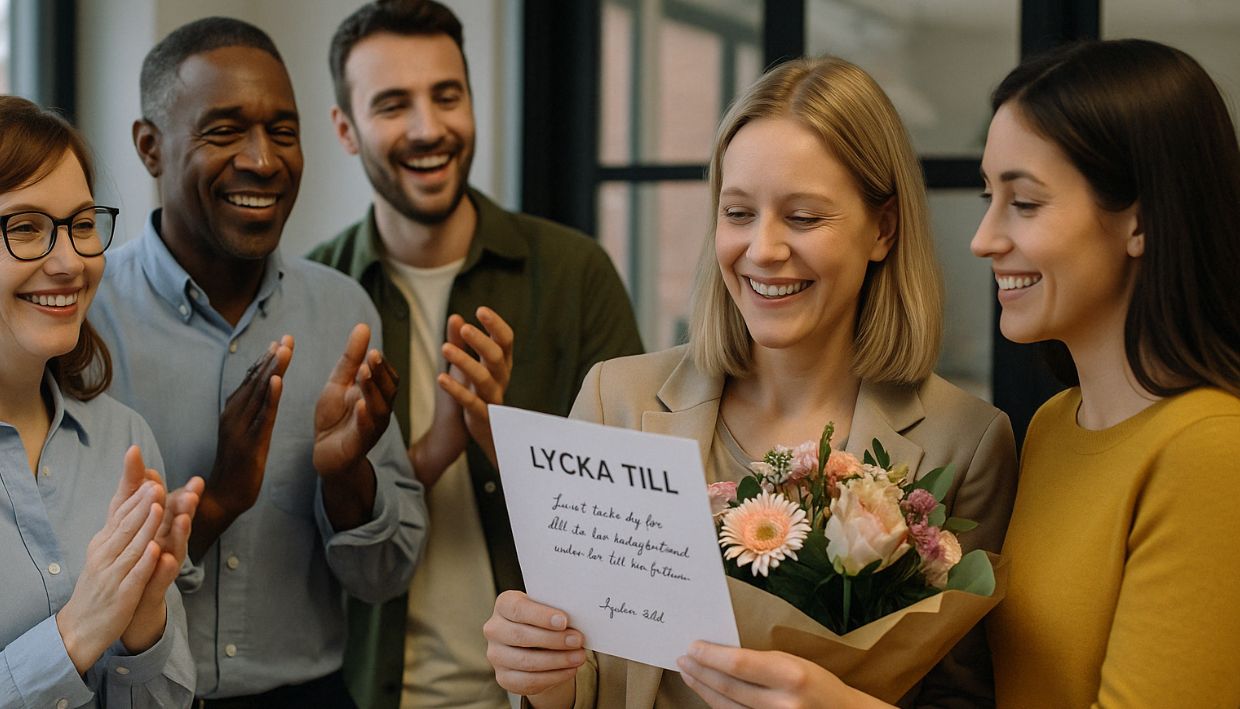 Avtackning kollega – Text, kort och present till någon som slutar på jobbet