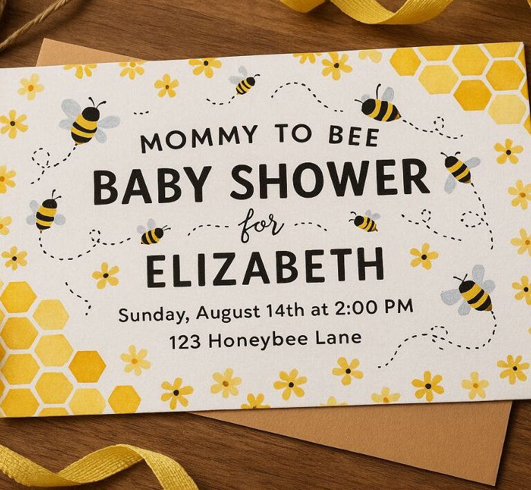 Baby Shower inbjudningskort – Så skapar du personliga, magiska kort