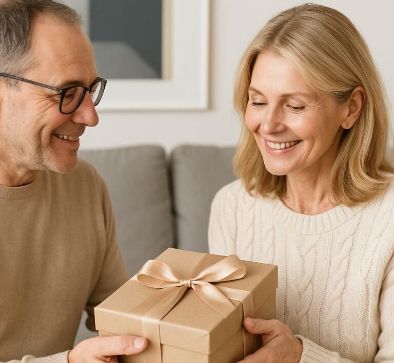Present till 50-åring som har allt