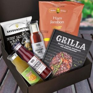 Presentkorgar som används som företagsgåvor.