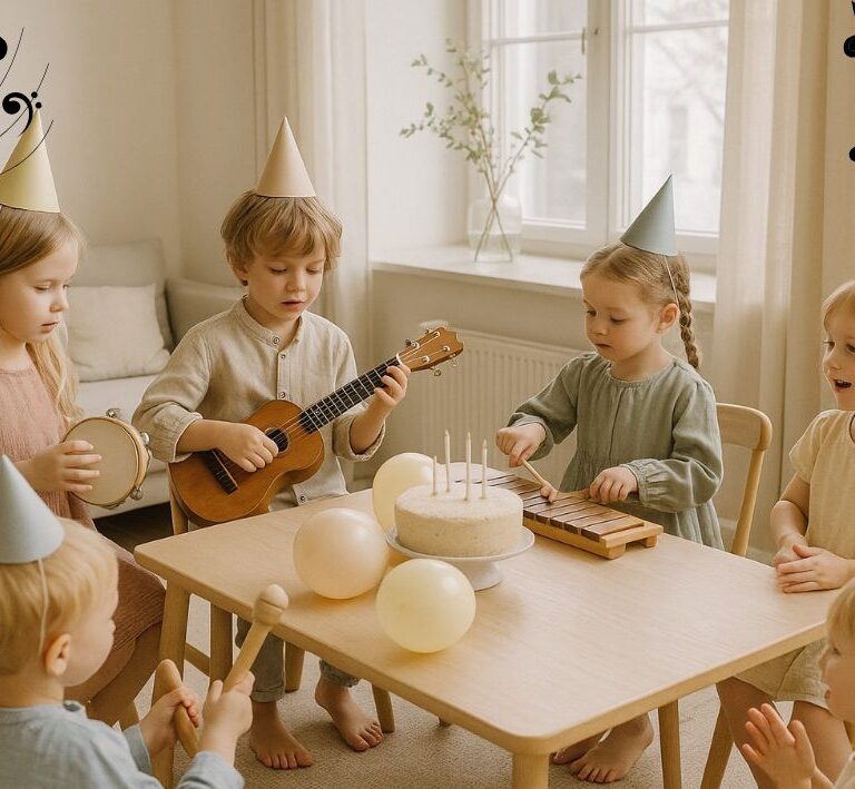 Musikkalas för barn – Så fixar du ett roligt musiktema till kalaset!