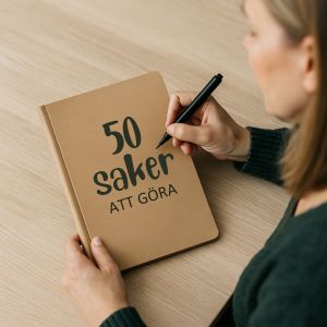 En fin idé för den som ska köpa en personlig 50 års present