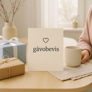 Beställ fina gåvobevis att ge bort för olika tillfällen.